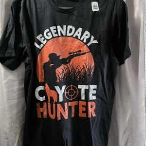 Legendary Coyote Hunter Black T-Shirt